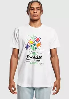 Футболка с принтом Merchcode, белый