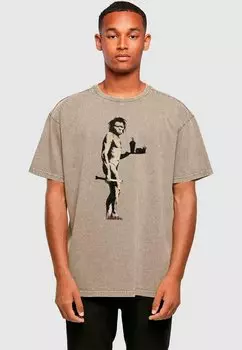 Футболка с принтом Merchcode, хаки