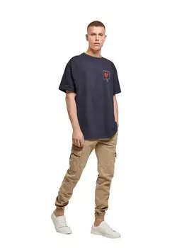 Футболка с принтом Merchcode, синий