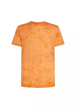 Футболка с принтом MERINO 125 LIGHT WEIGHT COOL-LITE SPHERE CLOUD DYE Icebreaker, оранжевый