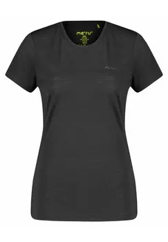 Футболка с принтом Meru, черный