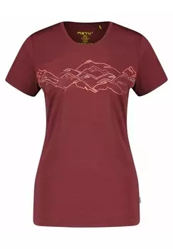 Футболка с принтом Meru, фиолетовый