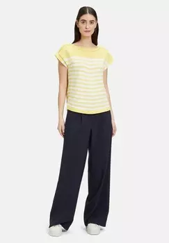 Футболка с принтом MET STREPEN Betty Barclay, желтый