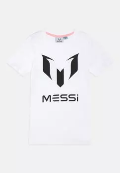 Футболка с принтом Miassi MESSI, белый