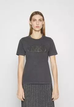 Футболка с принтом MICHAEL Michael Kors, черный