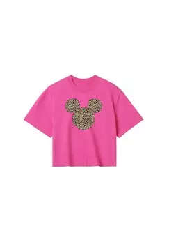 Футболка с принтом MICKEY CLASSIC ANIMAL EARS Disney, розовый