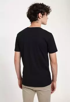 Футболка с принтом Mickey Classic Mickey Confetti Fill Unisex Disney, черная