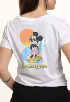 Футболка с принтом MICKEY CLASSIC SUNSHINE SEEKER Disney, белый