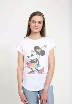 Футболка с принтом MICKEY CLASSIC TIE DYE MINNIE Disney, белый