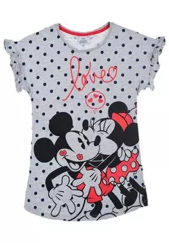 Футболка с принтом Mickey & Minnie, цвет mehrfarbig