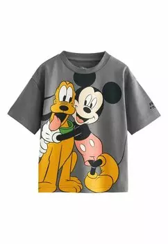 Футболка с принтом MICKEY Next, цвет grey