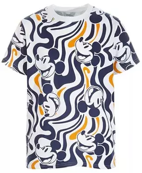 Футболка с принтом Микки Мауса Little & Big Boys Epic Threads, белый