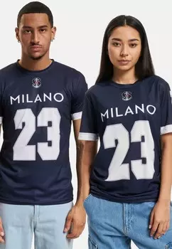 Футболка с принтом MILANO SEAMEN FAN DEF, темно-синий