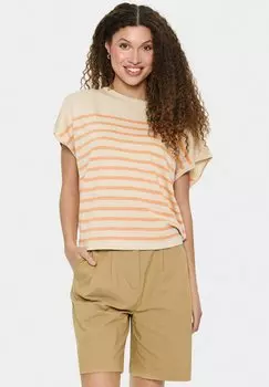 Футболка с принтом MILASZ ST. R-N SS Saint Tropez, оранжевый