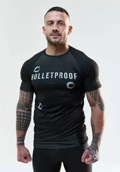 Футболка с принтом Military Gymwear, черный