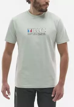 Футболка с принтом Millet, зеленый