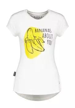 Футболка с принтом MIMMY alife & kickin, белый