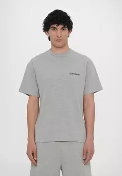 Футболка с принтом MINI TEE No Problemo, серый