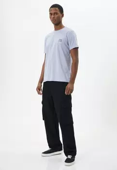 Футболка с принтом MINIMAL CREW NECK SHORT SLEEVE Koton, сиреневый