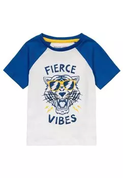 Футболка с принтом MINOTI, цвет blue