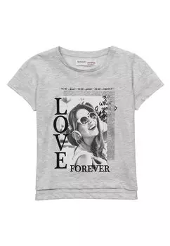 Футболка с принтом MINOTI, цвет grey