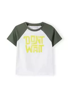 Футболка с принтом MINOTI, цвет multi white