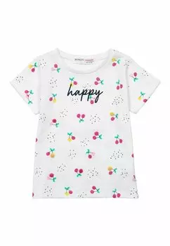 Футболка с принтом MINOTI, цвет white