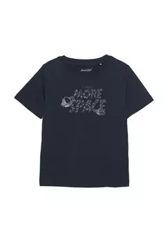Футболка с принтом Minymo, цвет blue nights