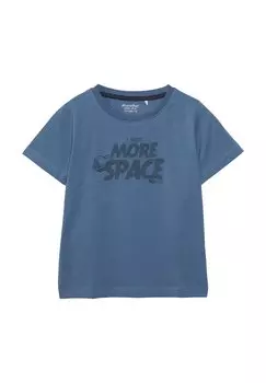 Футболка с принтом Minymo, цвет real teal