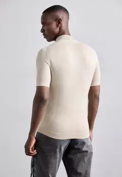 Футболка с принтом MISBHV, бежевый