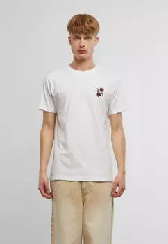 Футболка с принтом Mister Tee, белый