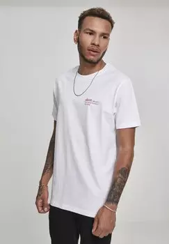 Футболка с принтом Mister Tee, белый