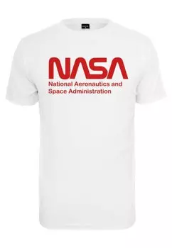 Футболка с принтом Mister Tee, белый