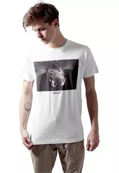 Футболка с принтом Mister Tee, белый