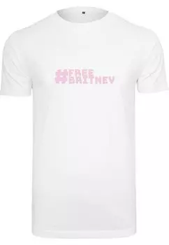 Футболка с принтом Mister Tee, белый