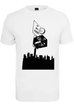 Футболка с принтом Mister Tee, белый