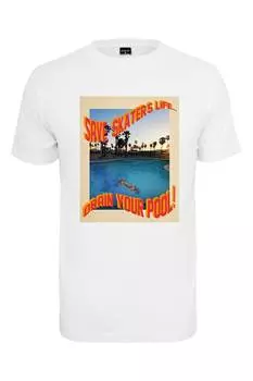 Футболка с принтом Mister Tee, белый