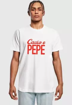 Футболка с принтом Mister Tee, белый