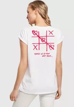 Футболка с принтом Mister Tee, белый