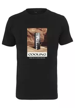 Футболка с принтом Mister Tee, черная
