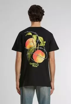 Футболка с принтом Mister Tee, черный