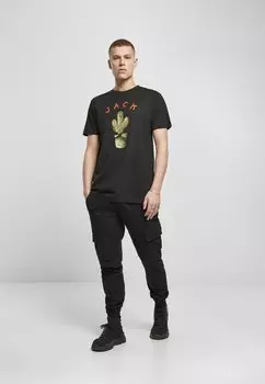 Футболка с принтом Mister Tee, черный