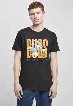 Футболка с принтом Mister Tee, черный