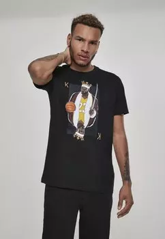 Футболка с принтом Mister Tee, черный