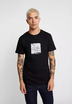 Футболка с принтом Mister Tee, черный