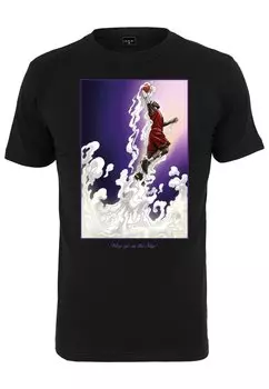 Футболка с принтом Mister Tee, черный