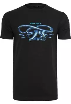 Футболка с принтом Mister Tee, черный