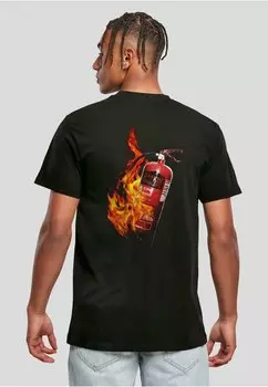 Футболка с принтом Mister Tee, черный