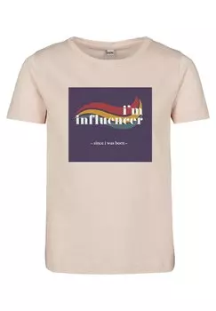 Футболка с принтом Mister Tee, цвет pink