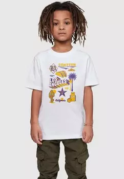 Футболка с принтом Mister Tee, цвет white